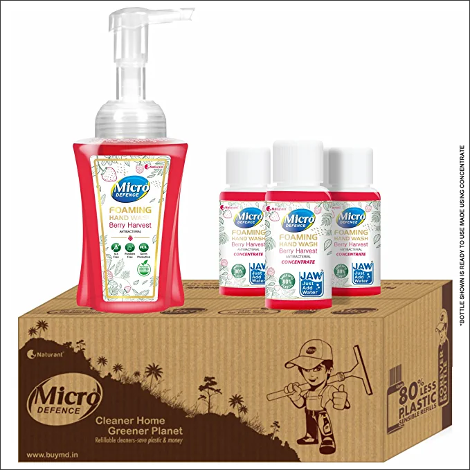 Micro Defence Foaming Hand Wash (Mix Berry) Micro Defence Foaming Hand Wash (Mix Berry)