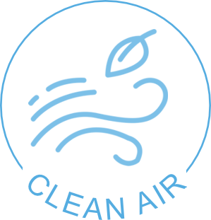 Micro Defence Products Sustainability Benefits - Clean Air